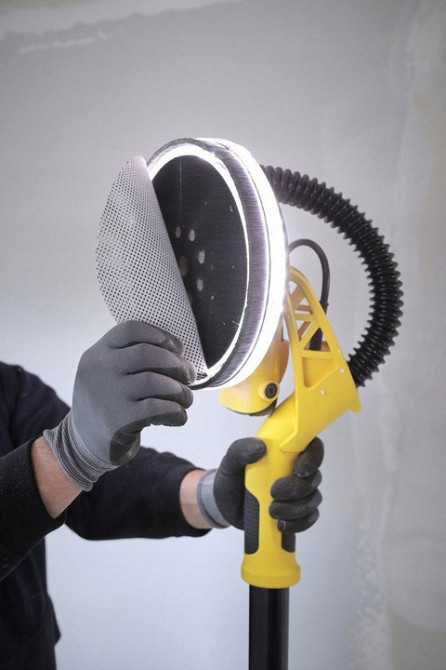 Шліфувальна машина для стін та стелі (жираф) Stanley Fatmax SFMEE500S, 750 Вт, 225 мм, з LED підсвіткою Київ - фото 2
