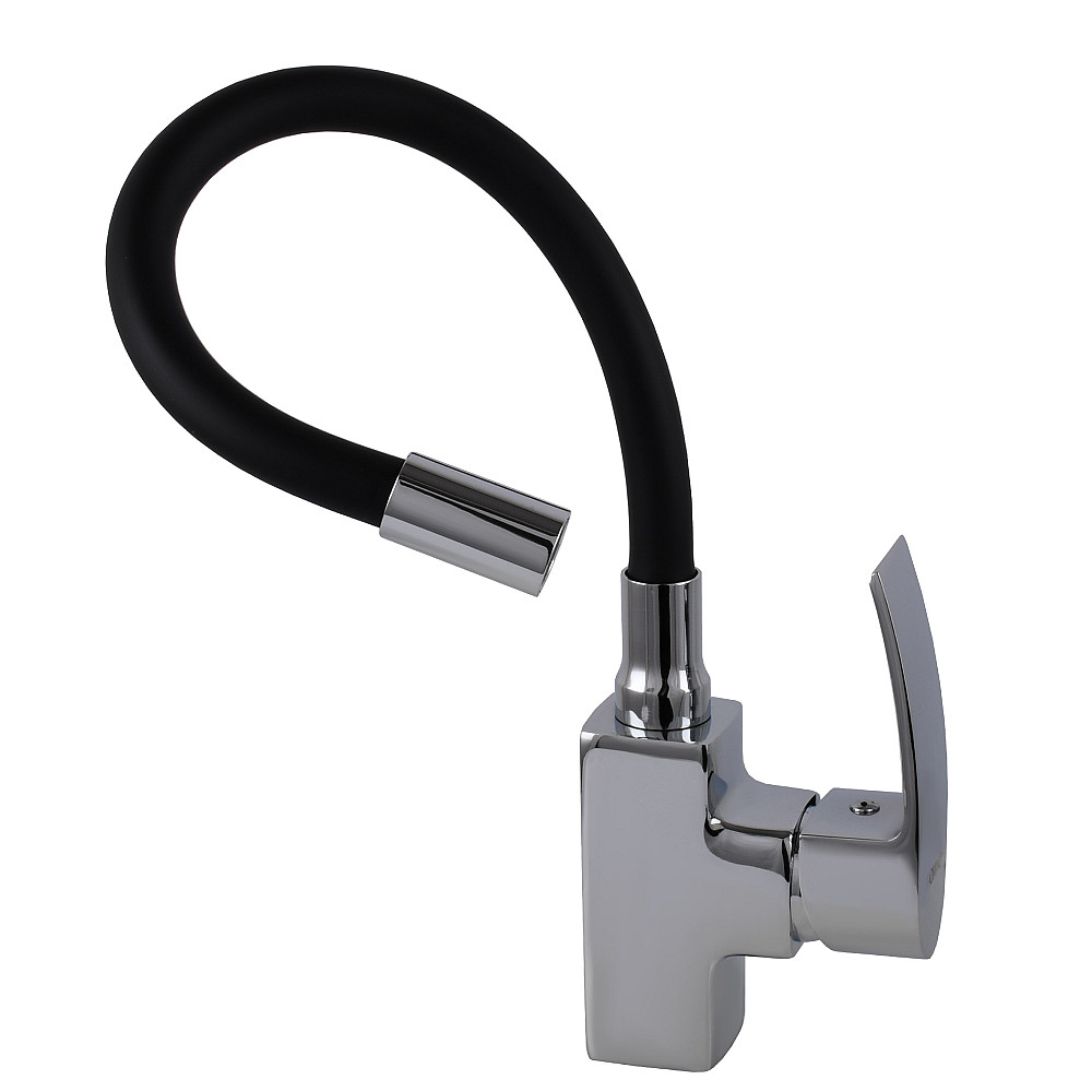 Змішувач для кухні DOMINO RONDO DND-203SR-SB Луцк - изображение 4