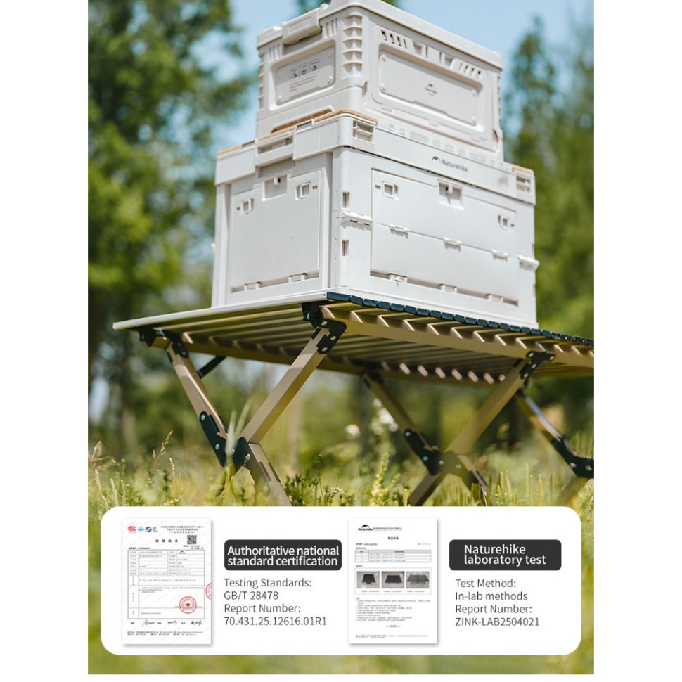 Складной стол Naturehike Star Jane T01 CNK2550JJ018, М, алюминий, хаки Киев - изображение 7