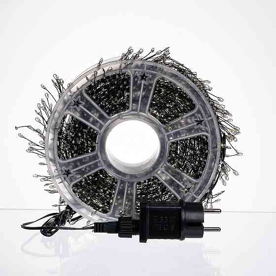 Garlando Новорічна гірлянда Хвойна лапа кімнатна роса 100 м 3000 LED зелений провід Синє сяйво Коломия