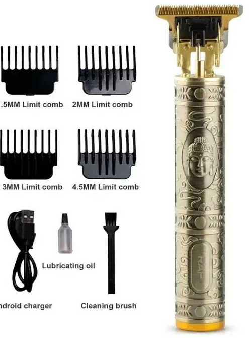 Машинка для стрижки окантовочная волос и бороды RAF R430, триммер. Киев - изображение 4