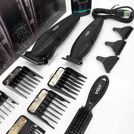 Машинка для стрижки хороша VGR V-640, Електронна машинка для стрижки Профі волосся BX-69 Львів