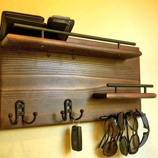 Ключница деревянная 