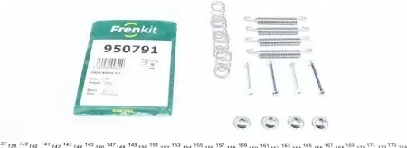 FRENKIT 950731 — Комплект приладдя гальмівної колодки для Renault Trafic II, Opel Vivaro, Nissan Primastar 2001–2014 Ковель - фото 1