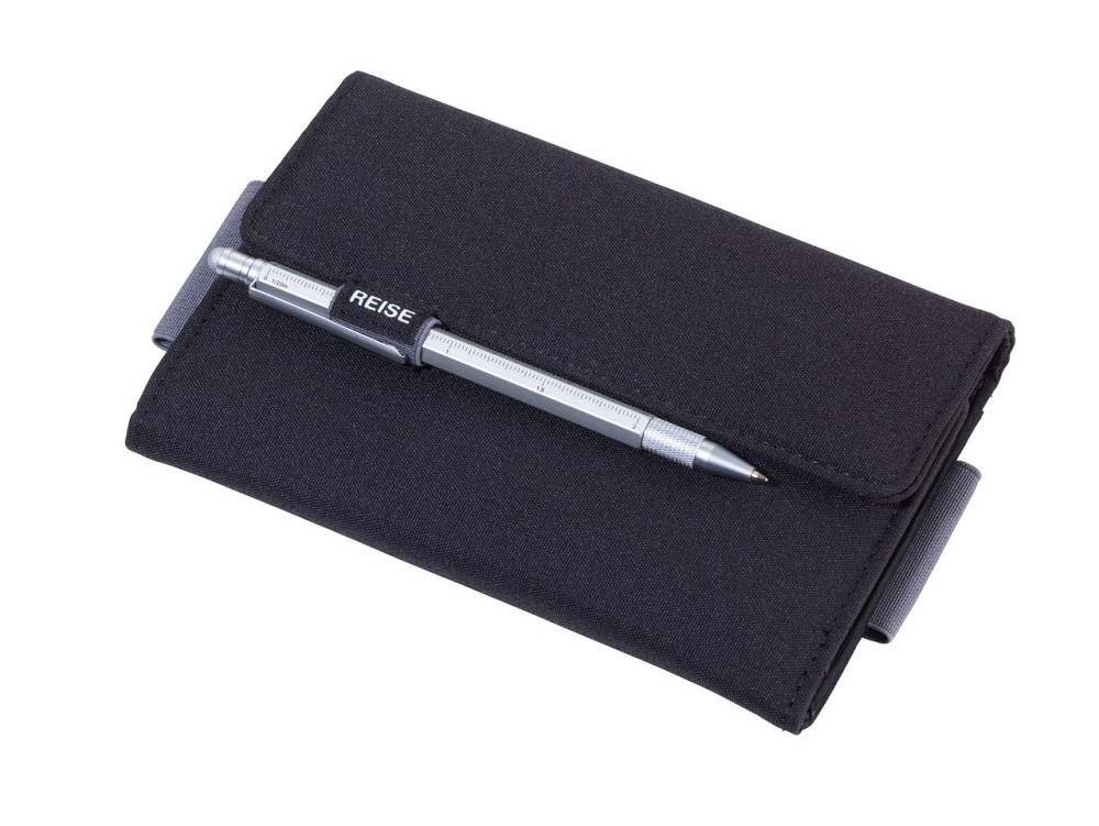 Органайзер для проездных документов Troika Reiseburo с магнитным замком (Черно-серый) Киев - изображение 4