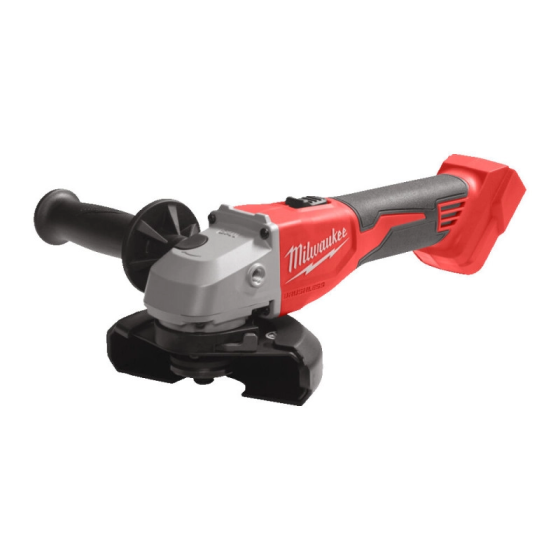Шлифмашина угловая аккумуляторная бесщеточная MILWAUKEE, M18 BLSAG125X-0, 800Вт, диск 125мм (без АКБ и ЗУ) Киев
