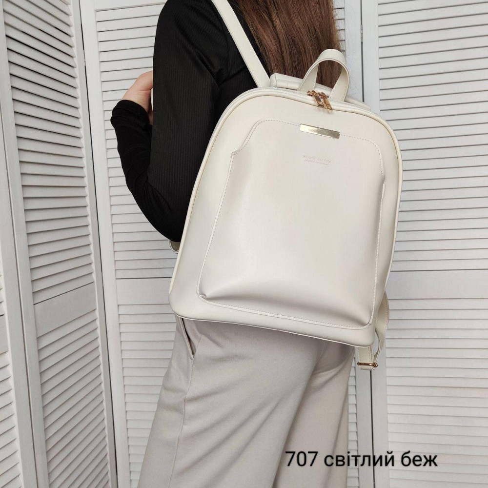 Брендовый женский рюкзак-сумка. Женский маленький брендовый рюкзак-сумка 707 Киев - изображение 8