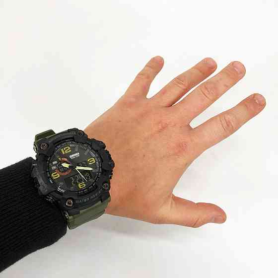 Нові командирські годинники SKMEI, Якісні чоловічі тактичні годинники Спортивні міцні OI-29 Івано-Франківськ