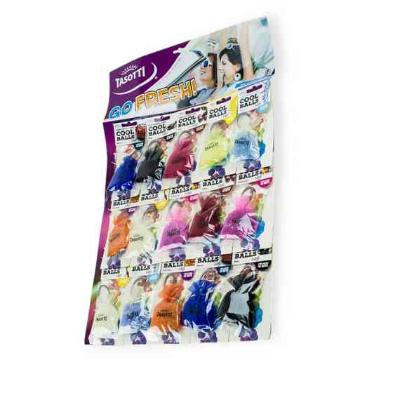 Ароматизатор на зеркало сухой мешочек tasotti cool balls bags mix (планшет 15шт) Мукачево