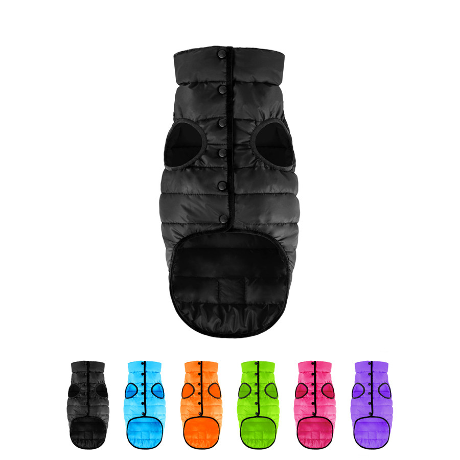 Курточка для собак AiryVest ONE, розмір XS 22 чорний Коломыя - изображение 1