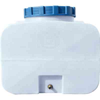 Емкость для воды Пласт Бак квадратная пищевая 300 л прямоугольная белая (823) Винница