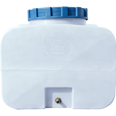 Ємність для води Пласт Бак квадратна харчова 300 л прямокутна біла (823) Вінниця - фото 2