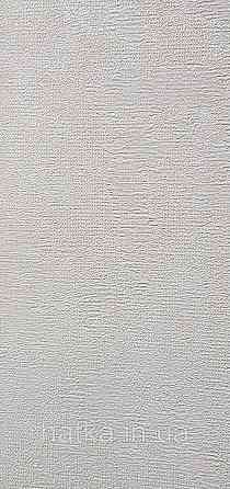 Шпалери вінілові на флізеліні NOVA метрові під штукатурку структурні однотонні світло-білі Київ