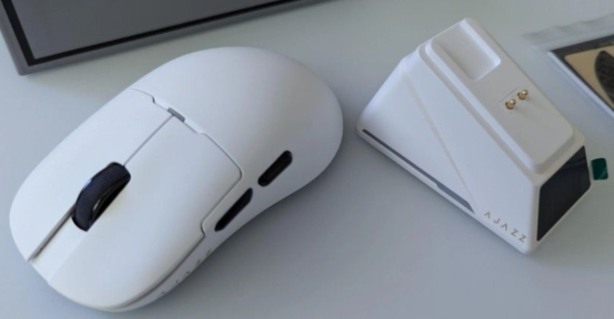 Нові чорні/білі ігрові мишки AJAZZ AJ159 APEX Игровая мышка. Київ - фото 5