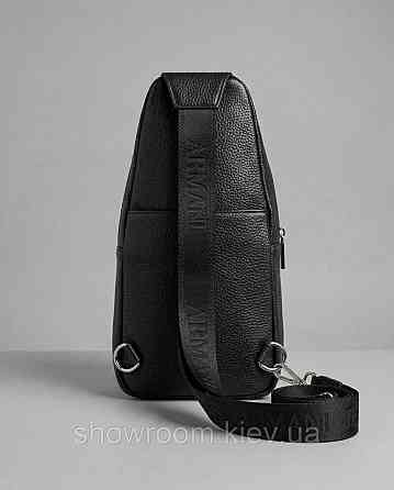 Мужская сумка на грудь (слинг), бананка Armani (2324-9) LUX Киев