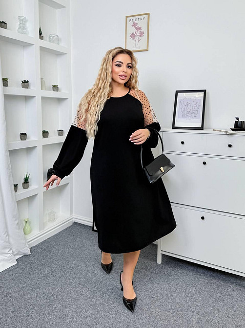 Женское платье со вставками из сеточки Одесса - изображение 2