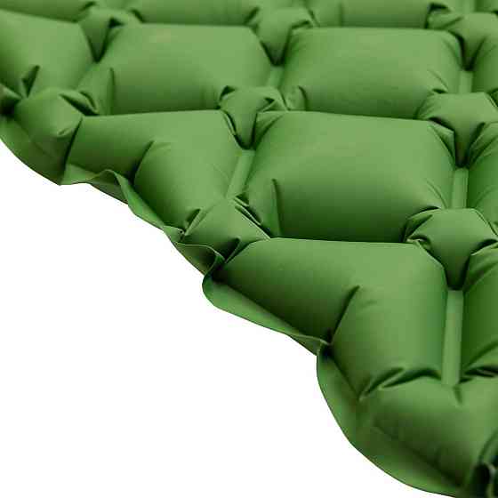 Матрас для палатки надувной походный 190х55х3 см туристический матрас Зеленый SJ-0084GR Киев