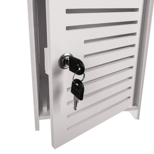 Шафка для ванної кімнати з тримачем туалетного паперу Ruhhy (25763) White Нововолинськ - фото 3