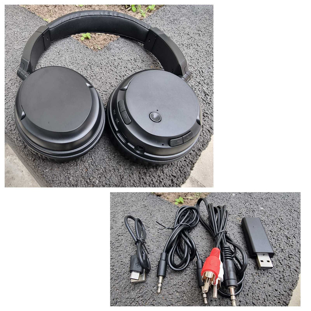 Безпровідні навушники для телевізора KINGSTOWN KST-900 FM Луцк - изображение 1