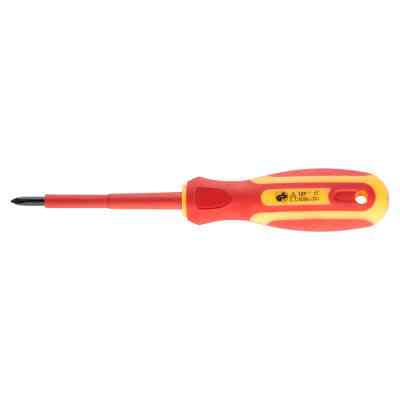 Отвертка Sigma диэлектрическая крестовая PH1x80мм 1000В CrV (4008141) Винница