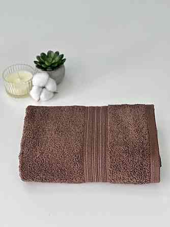 Полотенце махровое Ideal Textile 500 г/м2 50х90 см в асорт. (56860390) Коричневий 1 шт Черновцы