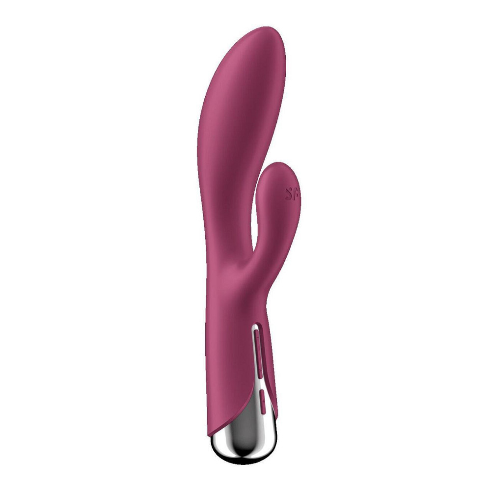 Вібратор-кролик з ротацією Satisfyer Spinning Rabbit 1 Red, 3 мотори Sex Aura Київ - фото 5