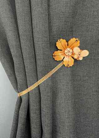 Магніти для штор і гардин Весна набір 2 шт Помаранчевий 81-314 Київ