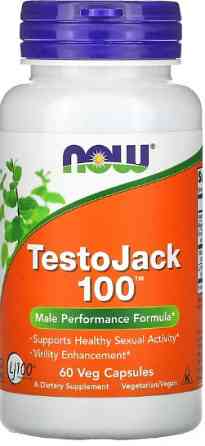 Тесто Джек NOW Testo Jack 300 60 vcaps Киев