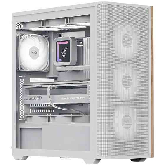 Корпус AeroCool D501A-G-WT-v2 (ACCM-DS01043.21) White без БЖ ( white ) Харків
