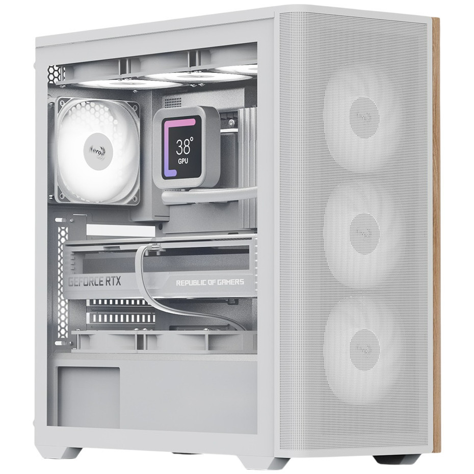 Корпус AeroCool D501A-G-WT-v2 (ACCM-DS01043.21) White без БЖ ( white ) Харків - фото 1