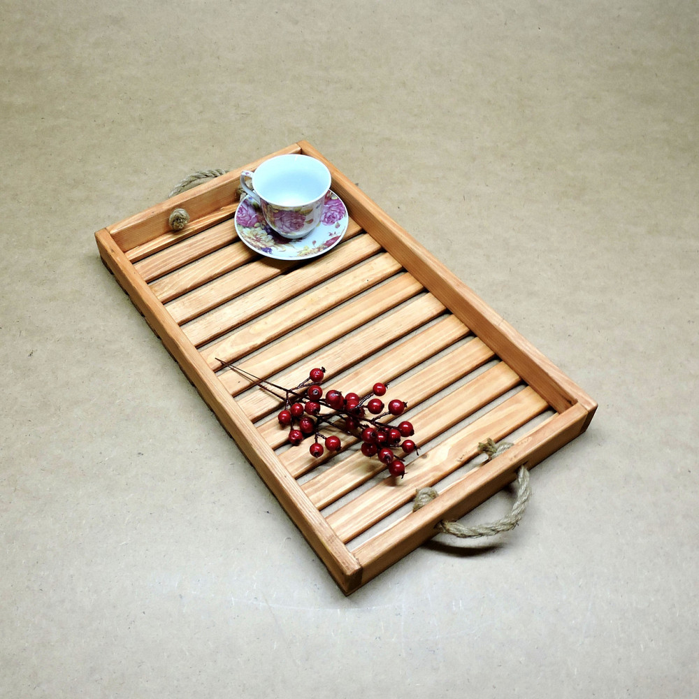 Поднос деревянный 