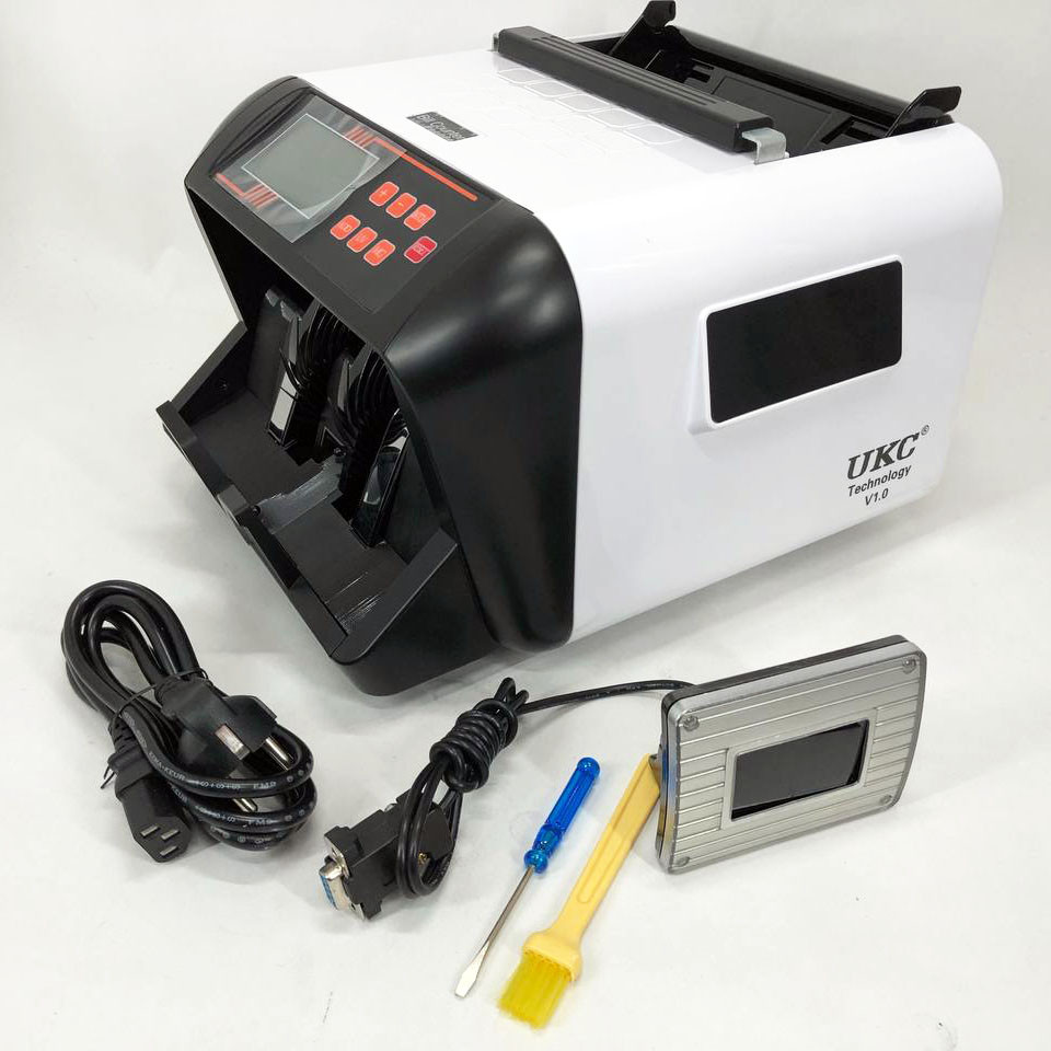 Машинка для рахунку грошей з розпізнаванням валюти, Машинки для грошей, Лічильник купюр з РК-дисплеєм PH-19 Львів - фото 10