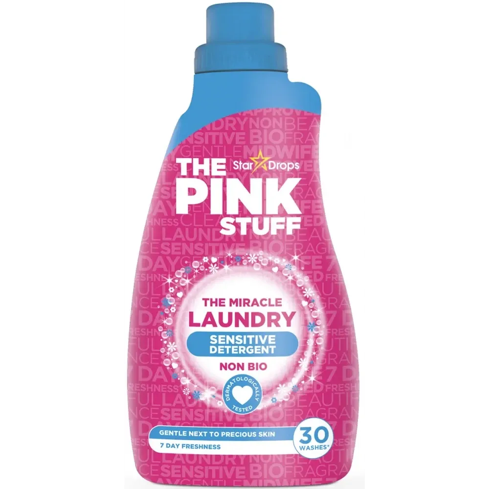 Гель для прання The Pink Stuff The Miracle Laundry Sensitive Non Bio 32 прання 960 ml Львів - фото 1