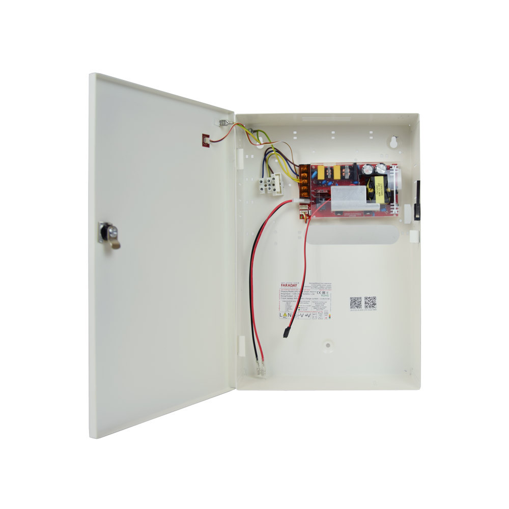 Безперебійний блок живлення Faraday Electronics UPS 85W Smart ASCH MBB 12 В під акумулятор 12-18А/г в металевому боксі Київ - фото 3