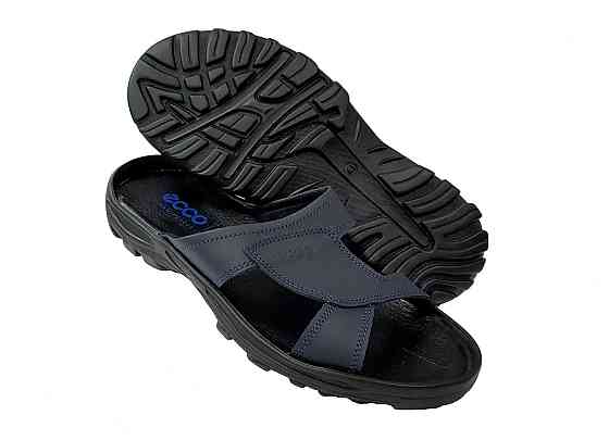 Мужские кожаные шлепки,производство Польши. Киев