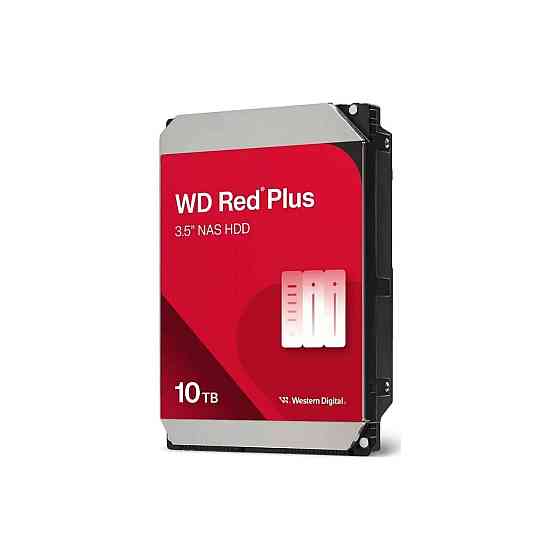 Накопичувач HDD SATA 10.0TB WD Red Plus 7200 rpm 512 MB (WD100EFGX) ( 19766 ) Харків