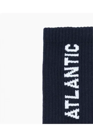 Шкарпетки чоловічі високі Atlantic з утепленою стопою MC-001 43-46, Синій Киев