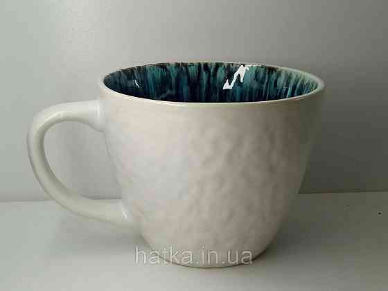 Чашка Olens "Totem" 400 мл кераміка білосняя Київ