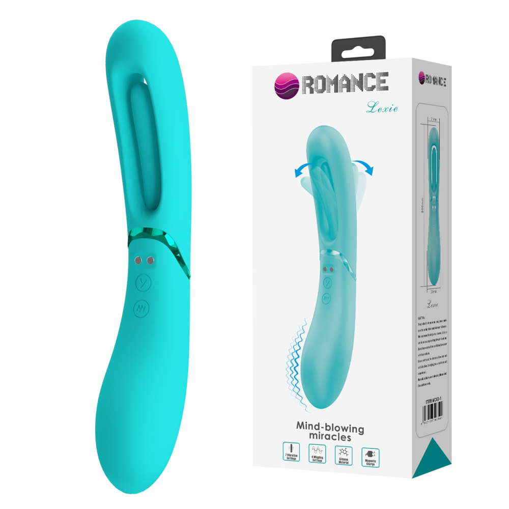 Вібромасажер для стимуляції точки G PRETTY LOVE ROMANCE - Lexie Light green, MC63-1 Sex Aura Київ - фото 1