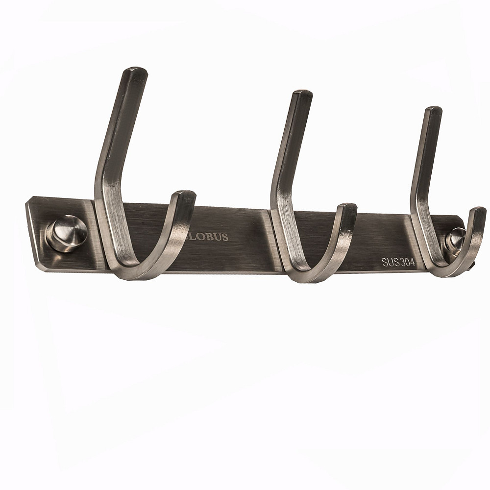 Планка з гачками Globus Lux SQ 9435-3 SUS304 Луцк - изображение 3