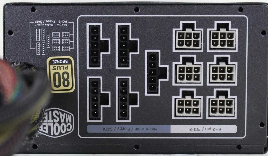 Блок живлення COOLERMASTER SILENT Pro M850 850W Semi-MODULAR Харків - фото 2