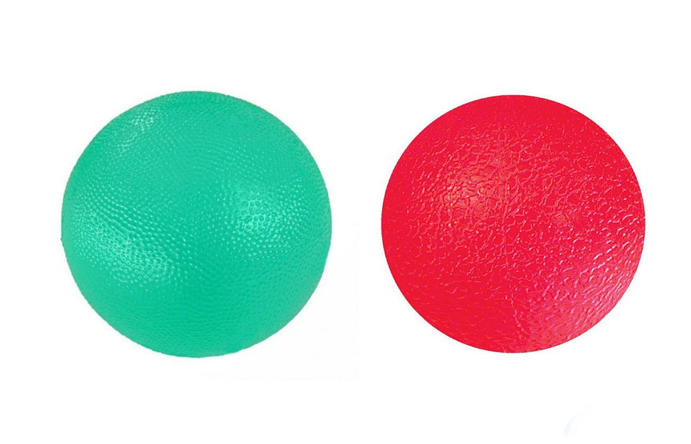Набір силіконових еспандерів-м'яч (тренажер для кисті) PowerPlay PP-4339 Grip Ball Set (набір 3 шт.) Каменское - изображение 5