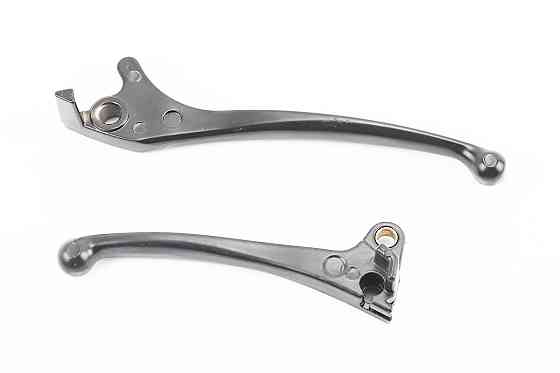 Важелі керма лівий, правий к-кт 2шт (під диск. / барабан. гальмо) Honda DIO, чорні Київ