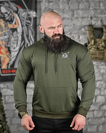 Худи warrior олива ДЛ6437 Киев - изображение 2