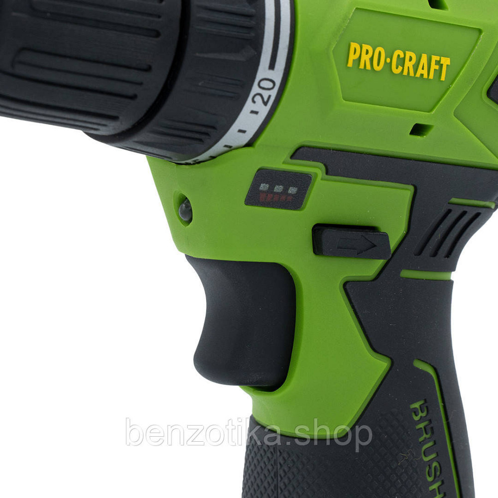 Шуруповерт Procraft PA12BL (з 1 акб та зп) Киев - изображение 8