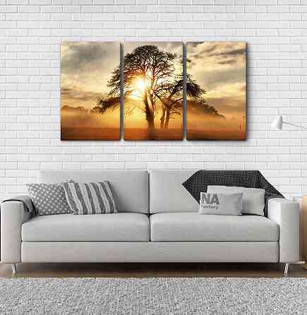 Модульная картина Природа Закат Аrt-217_3А Киев