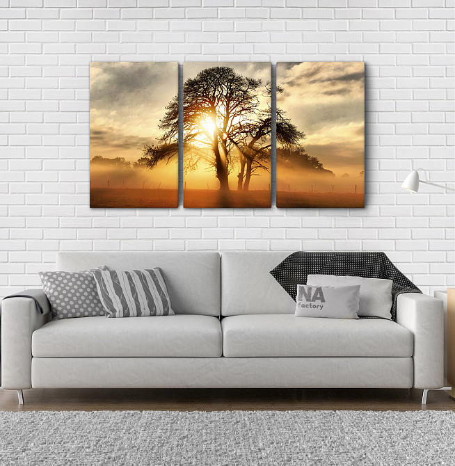 Модульна картина Природа Захід Аrt-217_3А Київ - фото 2