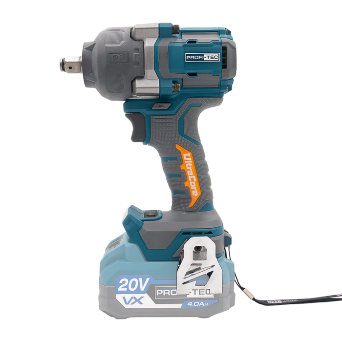 Мощный аккумуляторный гайковерт PROFI-TEC PPTW11020 UltraCore : с АКБ 2шт-20V 4 Ah (007643) Киев - изображение 3