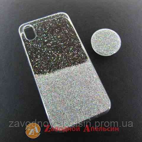 Huawei Y5 2019 honor 8s чохол блискітки + попсокет Одеса