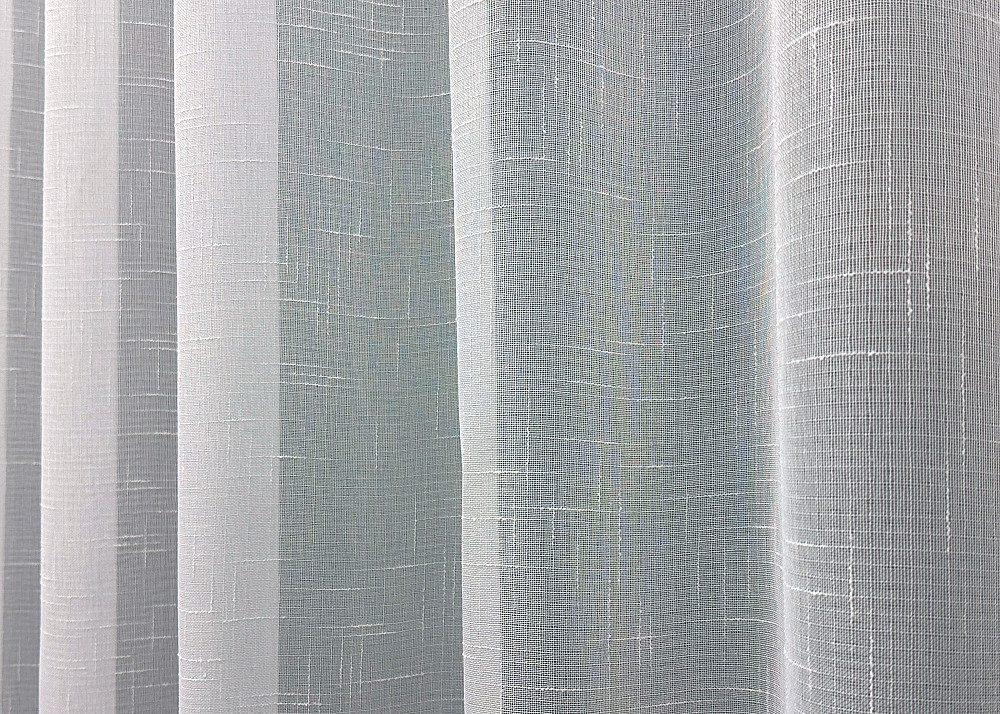 Тюль VR-Textil 115т Лен однотонный Белый 270х170 см (43-069) Киев - изображение 12